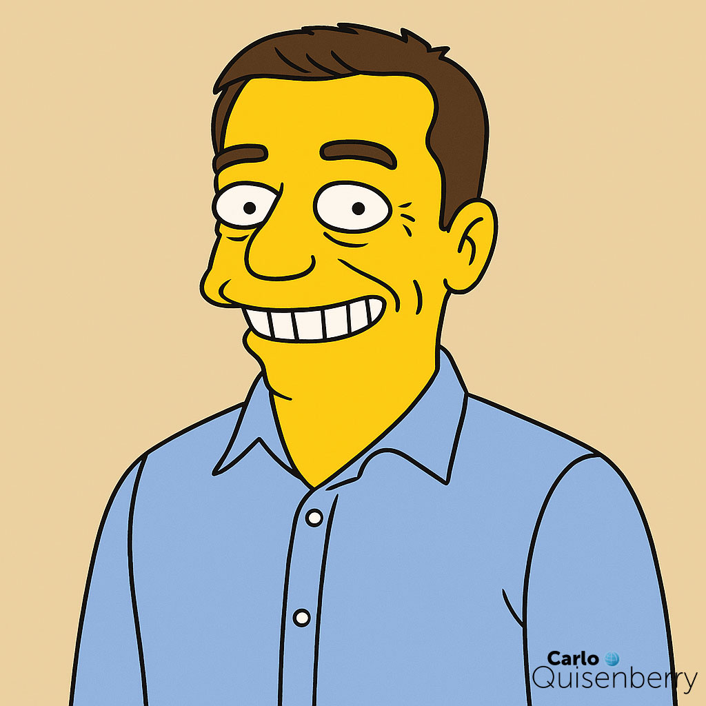 Carlo Quisenberry - The Simpsons style Carlo Quisenberry - The Simpsons style