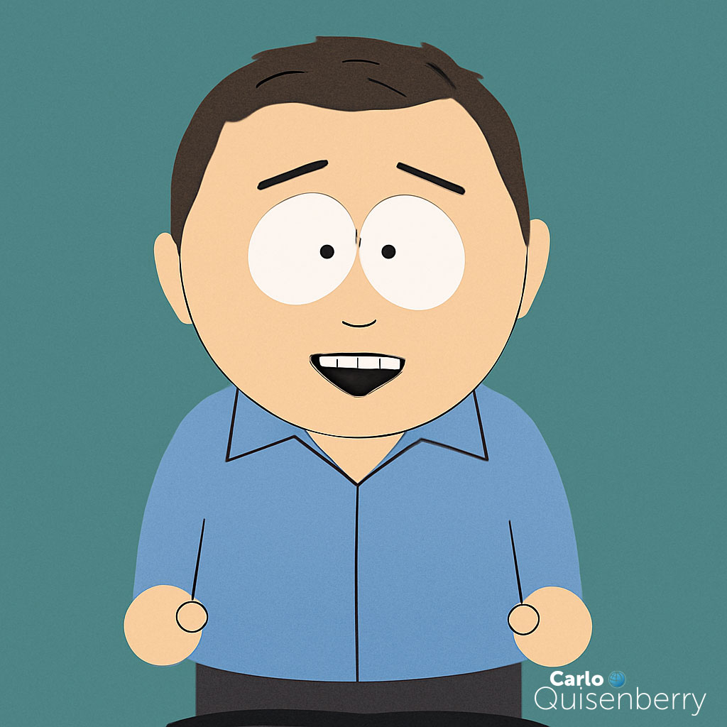 Carlo Quisenberry - South Park style Carlo Quisenberry - South Park style